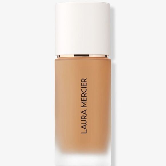 🆕Laura Mercier 4W1 Suntan Real Flawless Weightless Perfecting Foundation New - Picture 2 of 16